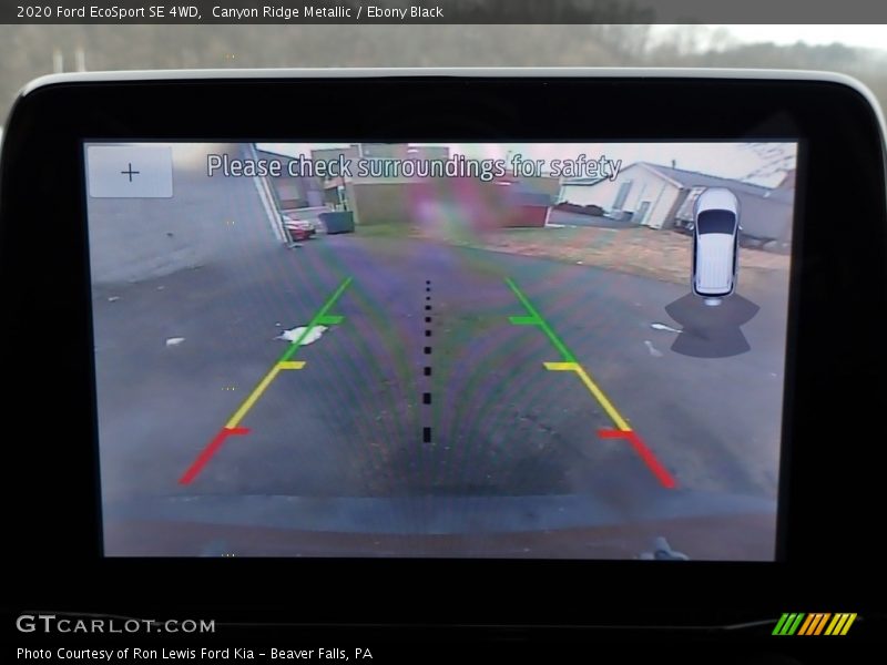 Canyon Ridge Metallic / Ebony Black 2020 Ford EcoSport SE 4WD