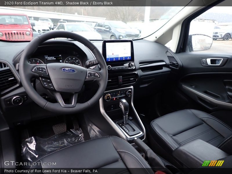  2020 EcoSport Titanium 4WD Ebony Black Interior