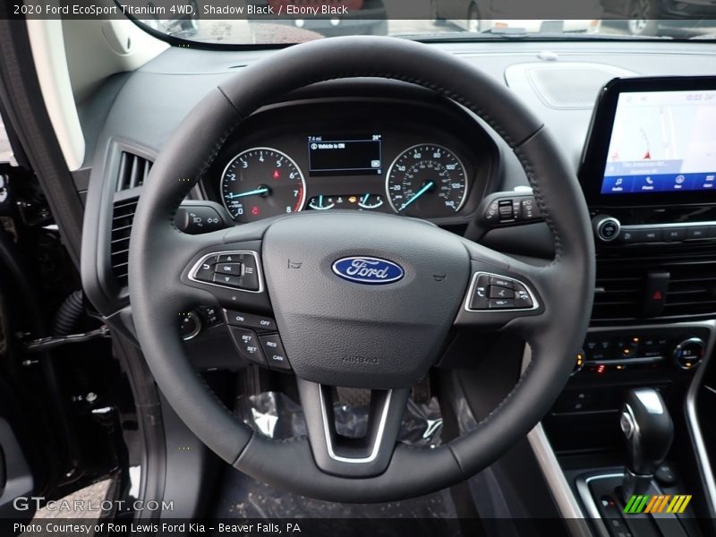 Shadow Black / Ebony Black 2020 Ford EcoSport Titanium 4WD