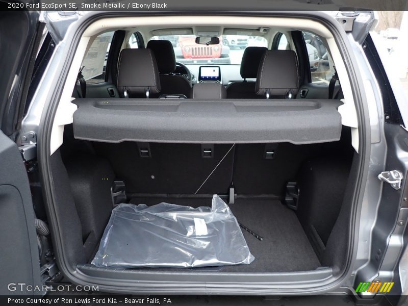 Smoke Metallic / Ebony Black 2020 Ford EcoSport SE