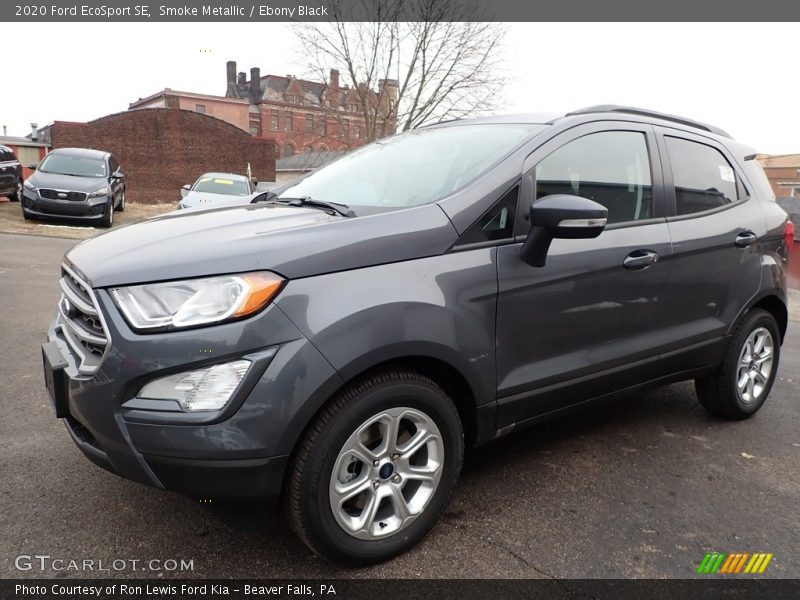 Smoke Metallic / Ebony Black 2020 Ford EcoSport SE