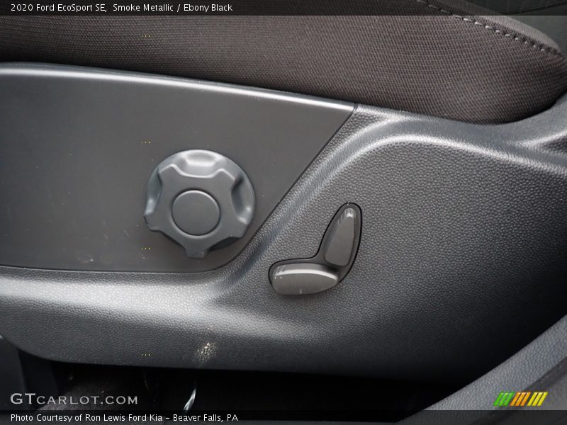 Smoke Metallic / Ebony Black 2020 Ford EcoSport SE