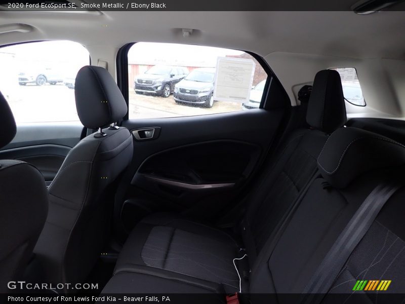 Smoke Metallic / Ebony Black 2020 Ford EcoSport SE