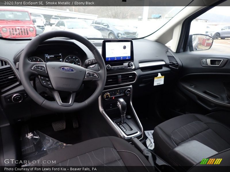 Smoke Metallic / Ebony Black 2020 Ford EcoSport SE