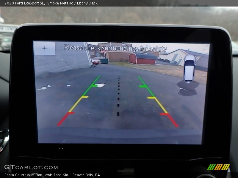 Smoke Metallic / Ebony Black 2020 Ford EcoSport SE