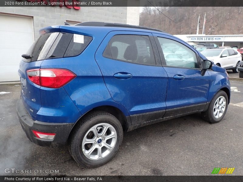 Lightning Blue Metallic / Ebony Black 2020 Ford EcoSport SE