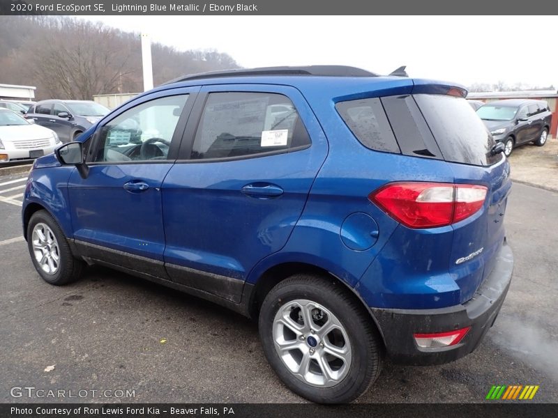 Lightning Blue Metallic / Ebony Black 2020 Ford EcoSport SE