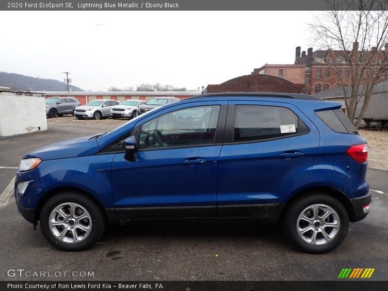  2020 EcoSport SE Lightning Blue Metallic
