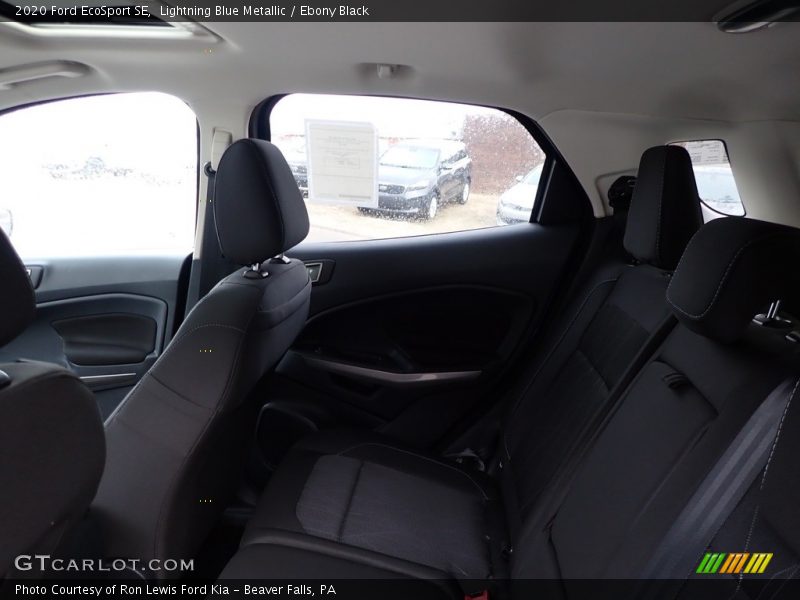 Lightning Blue Metallic / Ebony Black 2020 Ford EcoSport SE
