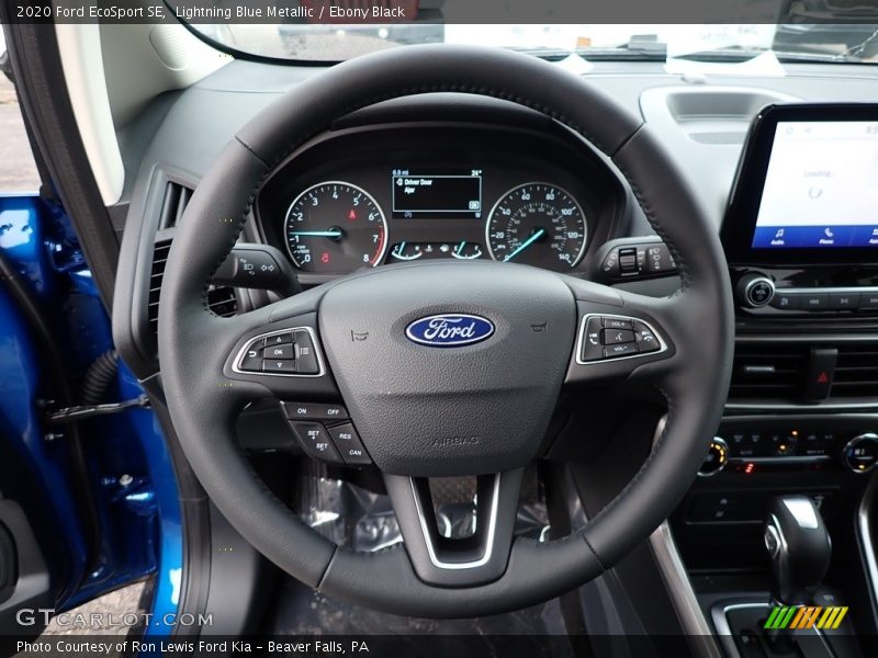  2020 EcoSport SE Steering Wheel