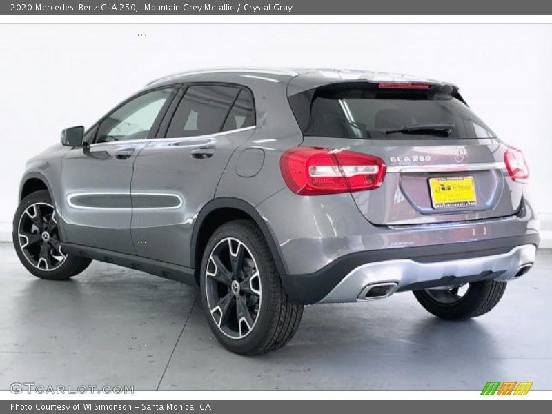 Mountain Grey Metallic / Crystal Gray 2020 Mercedes-Benz GLA 250