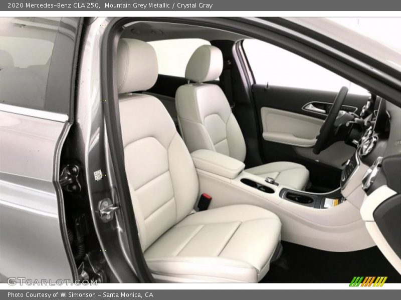  2020 GLA 250 Crystal Gray Interior