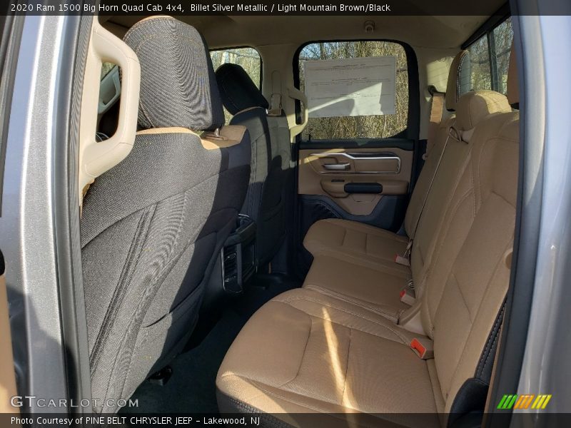 Rear Seat of 2020 1500 Big Horn Quad Cab 4x4