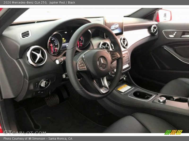 Jupiter Red / Black 2020 Mercedes-Benz GLA 250