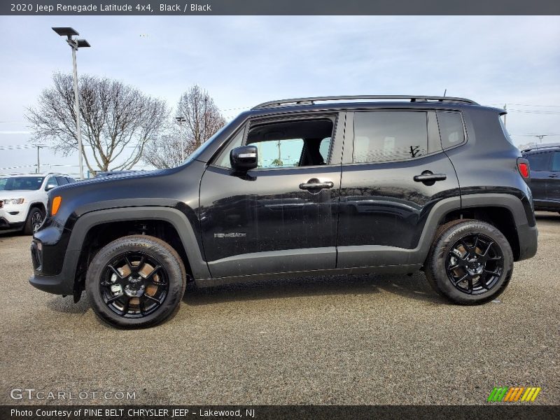 Black / Black 2020 Jeep Renegade Latitude 4x4