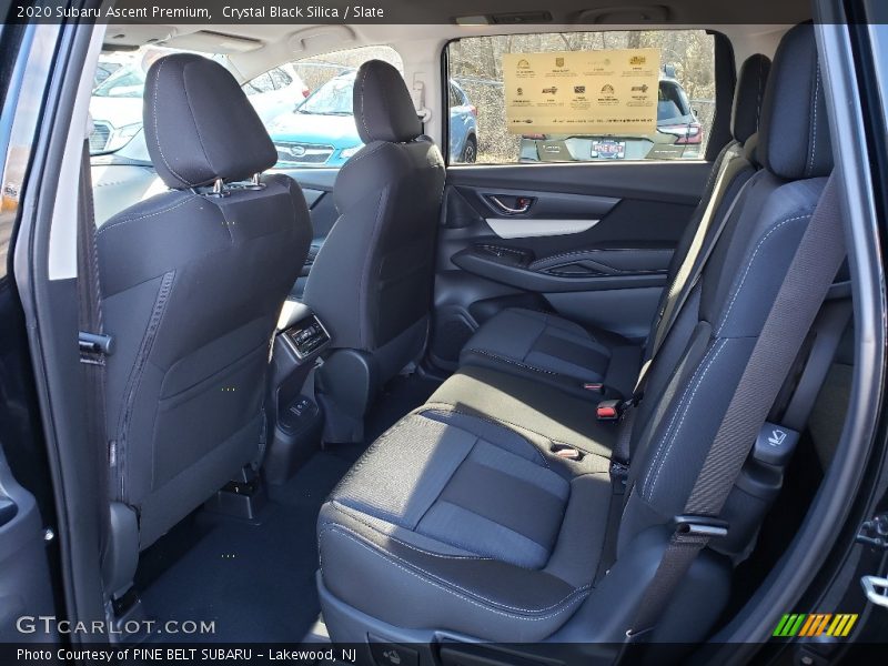 Crystal Black Silica / Slate 2020 Subaru Ascent Premium