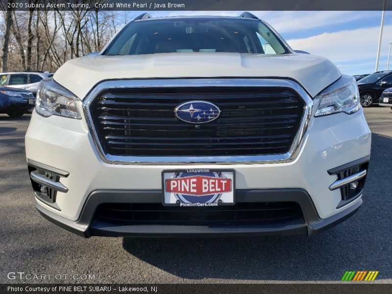 Crystal White Pearl / Java Brown 2020 Subaru Ascent Touring