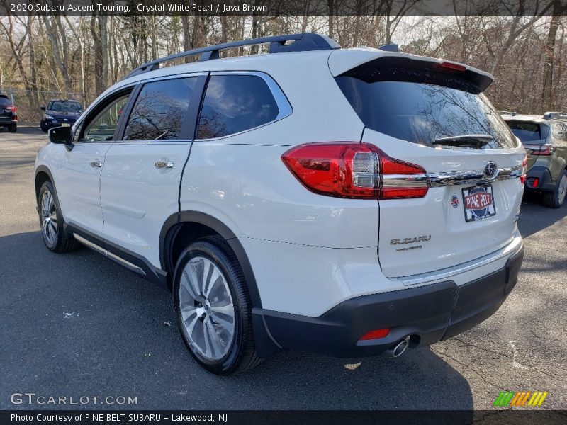 Crystal White Pearl / Java Brown 2020 Subaru Ascent Touring