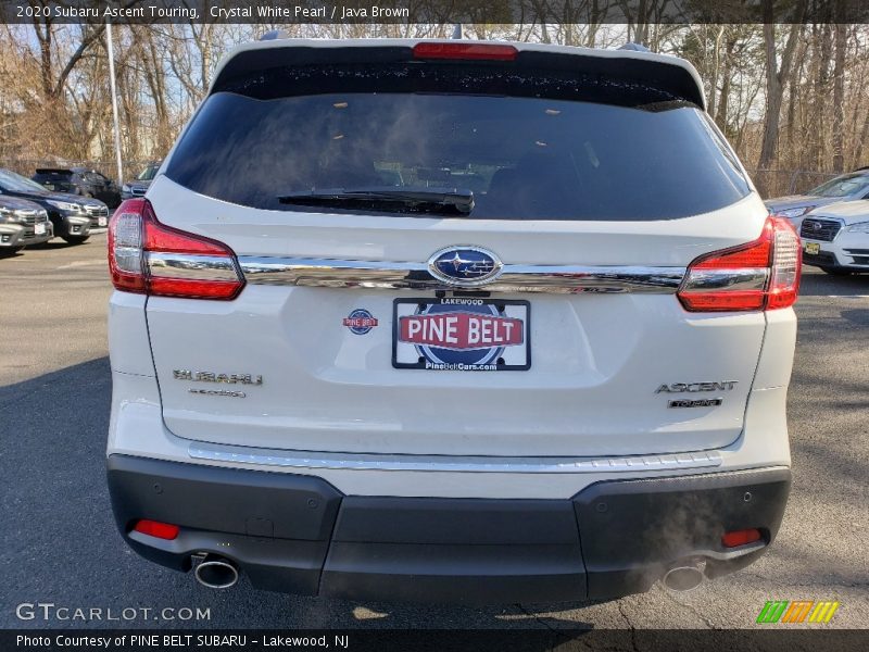 Crystal White Pearl / Java Brown 2020 Subaru Ascent Touring