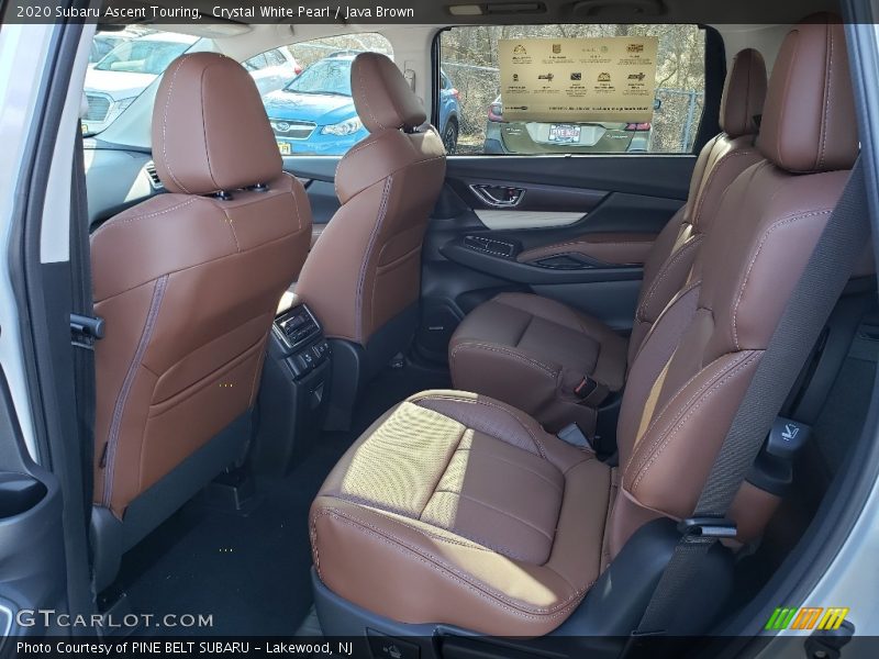 Crystal White Pearl / Java Brown 2020 Subaru Ascent Touring