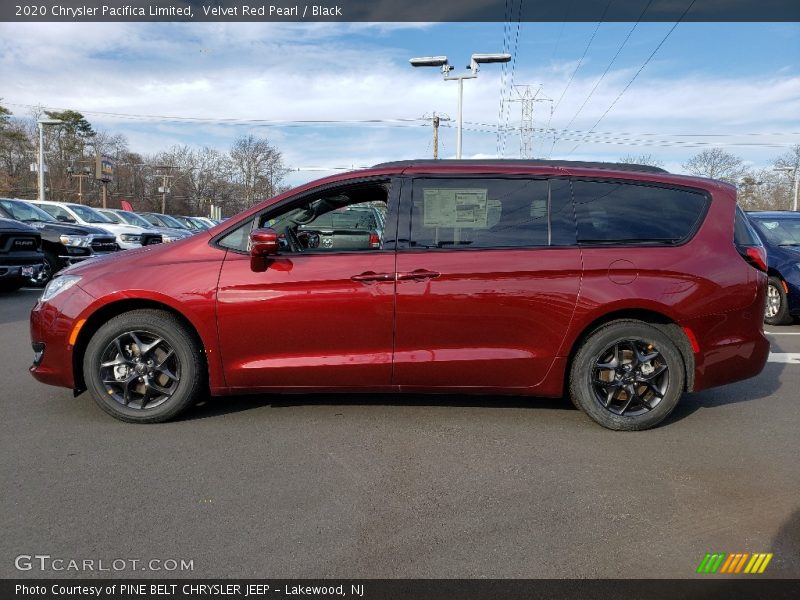  2020 Pacifica Limited Velvet Red Pearl