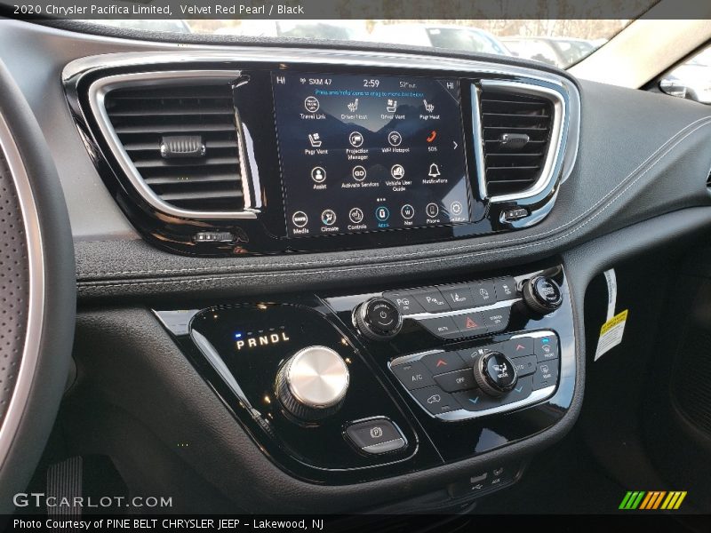 Velvet Red Pearl / Black 2020 Chrysler Pacifica Limited