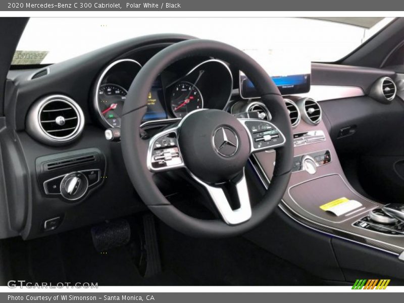 Polar White / Black 2020 Mercedes-Benz C 300 Cabriolet