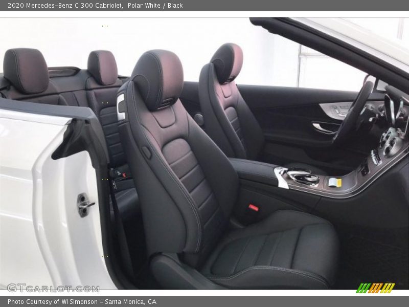 Polar White / Black 2020 Mercedes-Benz C 300 Cabriolet