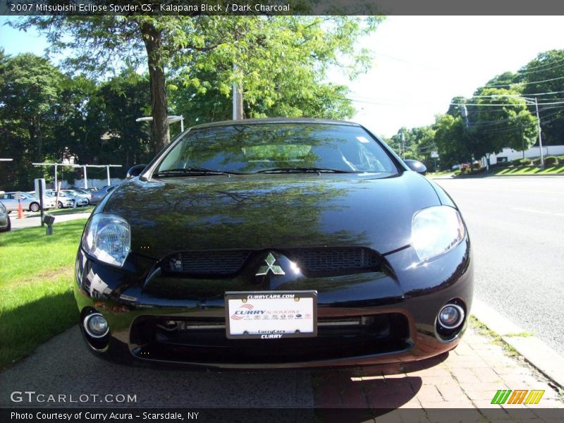 Kalapana Black / Dark Charcoal 2007 Mitsubishi Eclipse Spyder GS