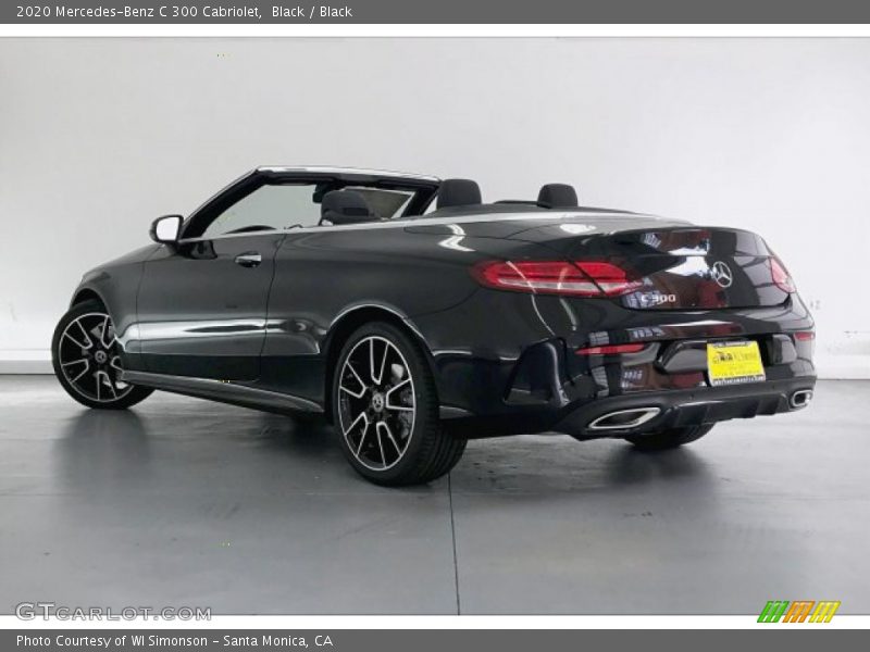 Black / Black 2020 Mercedes-Benz C 300 Cabriolet