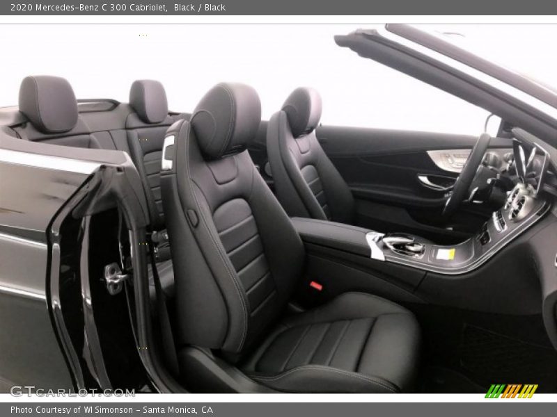 Black / Black 2020 Mercedes-Benz C 300 Cabriolet