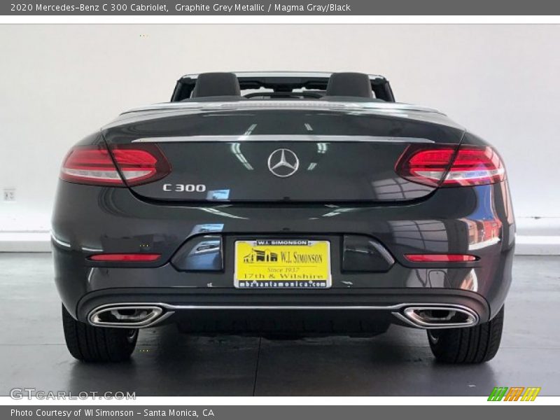 Graphite Grey Metallic / Magma Gray/Black 2020 Mercedes-Benz C 300 Cabriolet