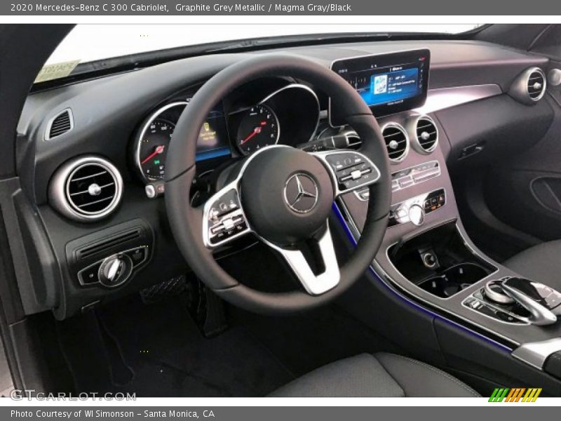 Graphite Grey Metallic / Magma Gray/Black 2020 Mercedes-Benz C 300 Cabriolet