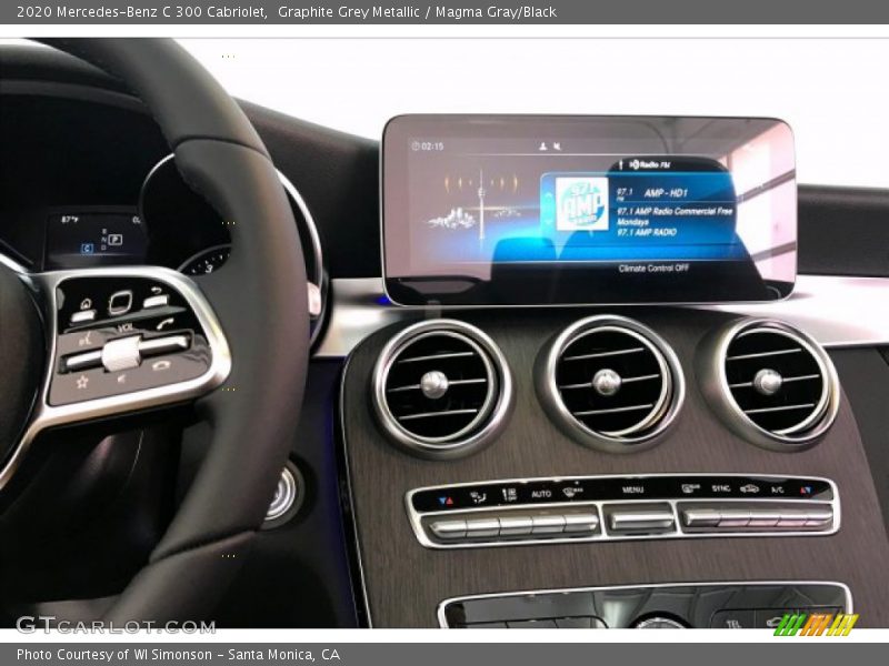 Graphite Grey Metallic / Magma Gray/Black 2020 Mercedes-Benz C 300 Cabriolet