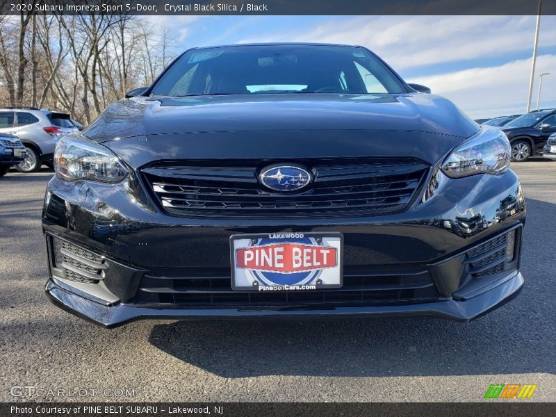 Crystal Black Silica / Black 2020 Subaru Impreza Sport 5-Door