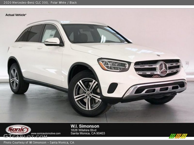 Polar White / Black 2020 Mercedes-Benz GLC 300