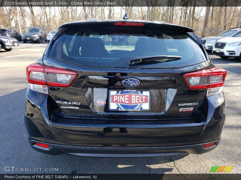 Crystal Black Silica / Black 2020 Subaru Impreza Sport 5-Door