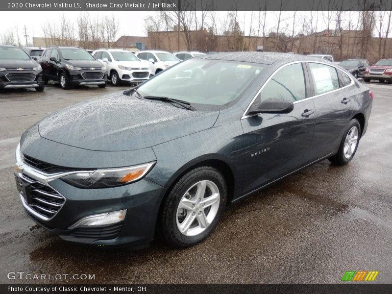 Shadow Gray Metallic / Jet Black 2020 Chevrolet Malibu LS