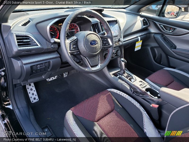 Crystal Black Silica / Black 2020 Subaru Impreza Sport 5-Door