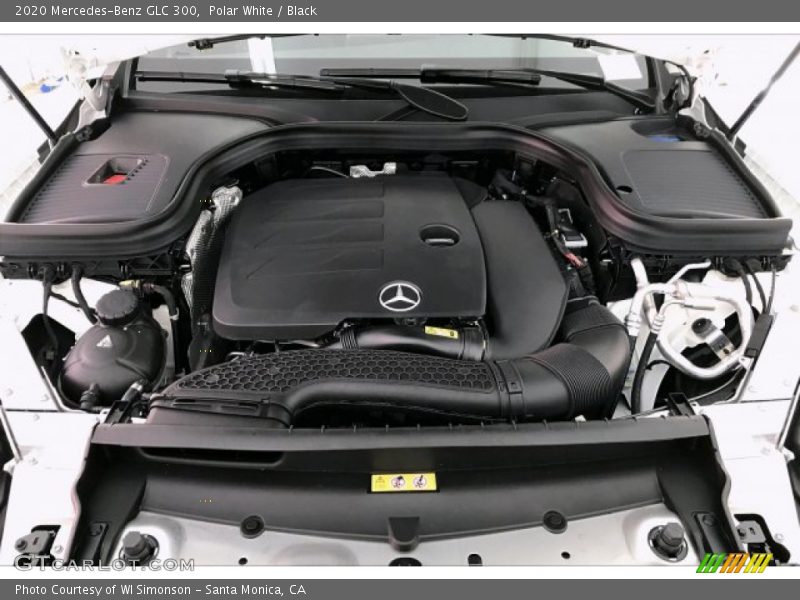 Polar White / Black 2020 Mercedes-Benz GLC 300