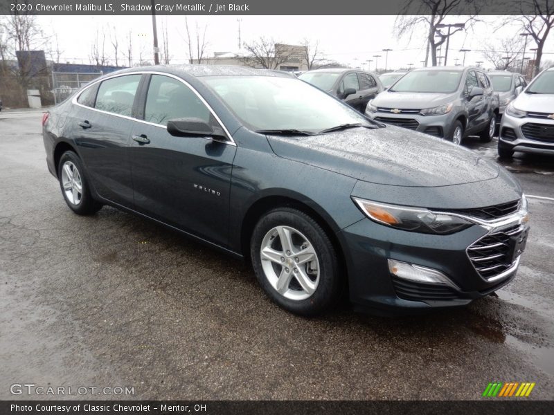 Shadow Gray Metallic / Jet Black 2020 Chevrolet Malibu LS