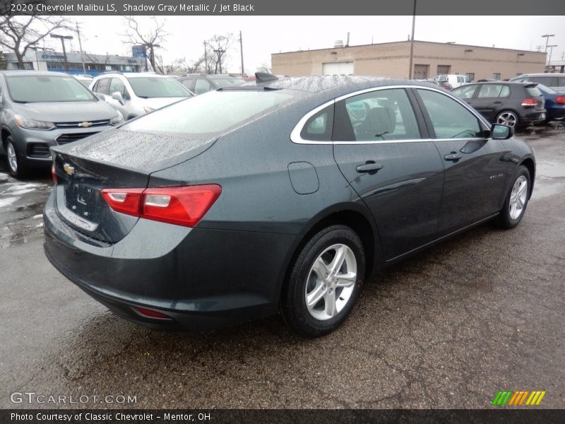 Shadow Gray Metallic / Jet Black 2020 Chevrolet Malibu LS