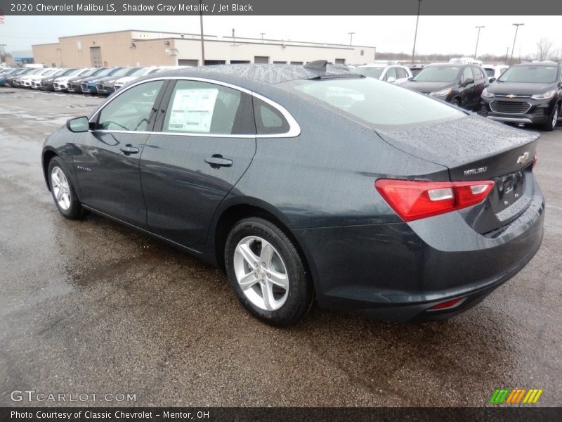 Shadow Gray Metallic / Jet Black 2020 Chevrolet Malibu LS