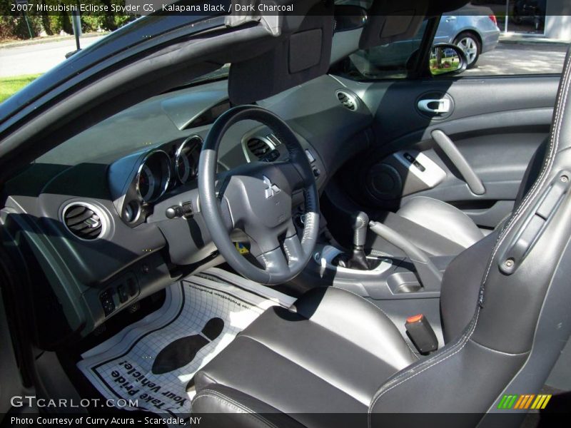 Kalapana Black / Dark Charcoal 2007 Mitsubishi Eclipse Spyder GS