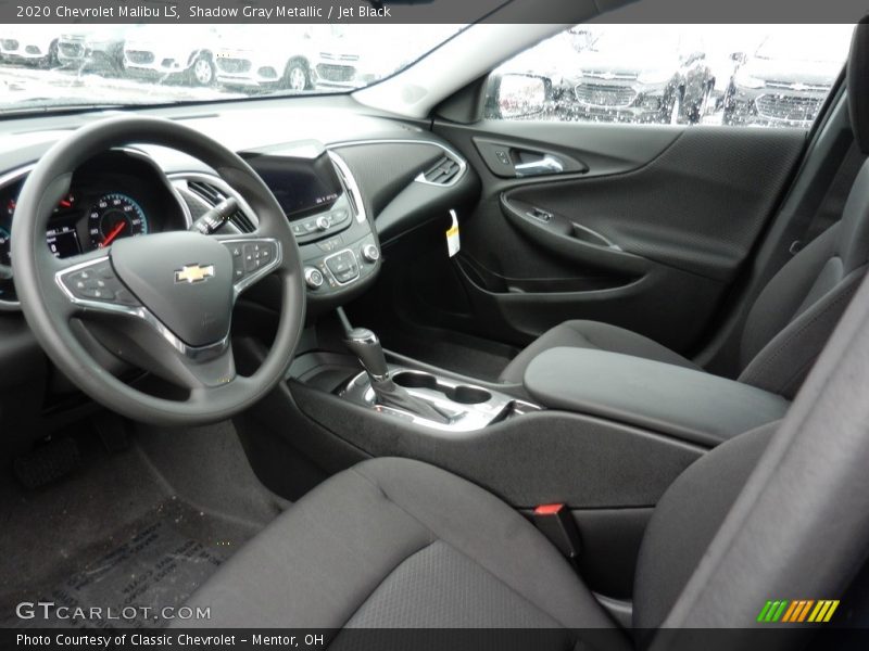 Shadow Gray Metallic / Jet Black 2020 Chevrolet Malibu LS