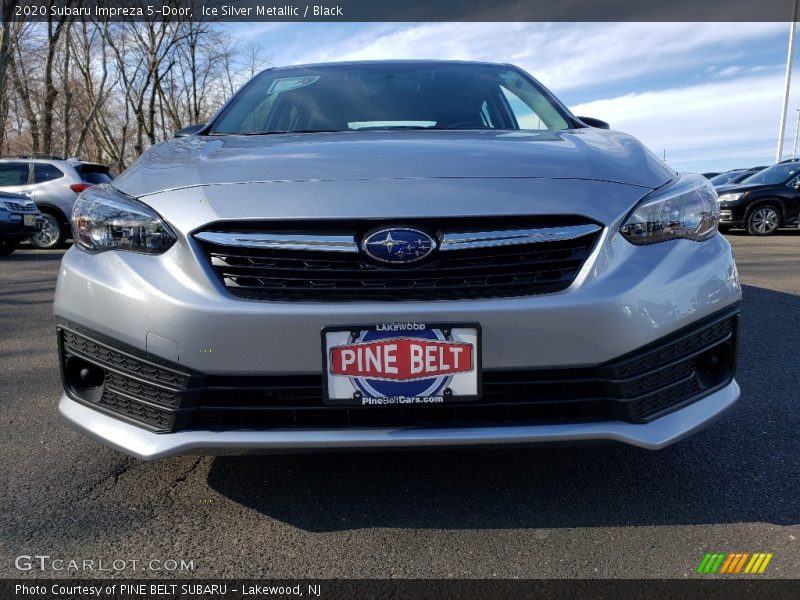 Ice Silver Metallic / Black 2020 Subaru Impreza 5-Door