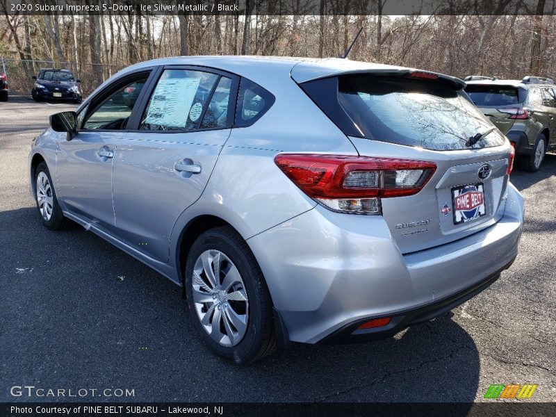 Ice Silver Metallic / Black 2020 Subaru Impreza 5-Door