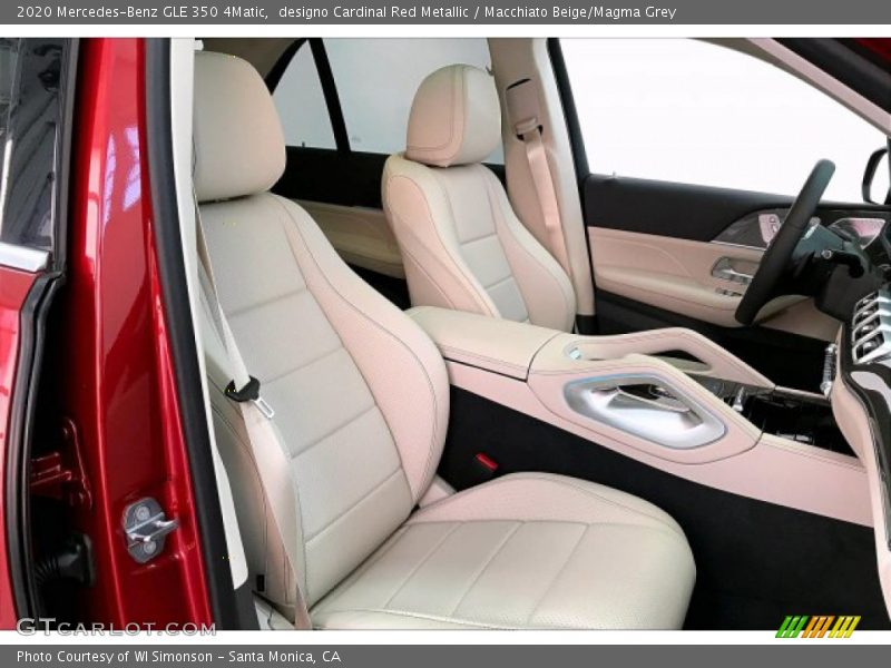 designo Cardinal Red Metallic / Macchiato Beige/Magma Grey 2020 Mercedes-Benz GLE 350 4Matic