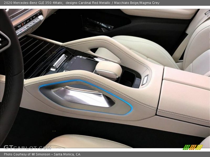 designo Cardinal Red Metallic / Macchiato Beige/Magma Grey 2020 Mercedes-Benz GLE 350 4Matic