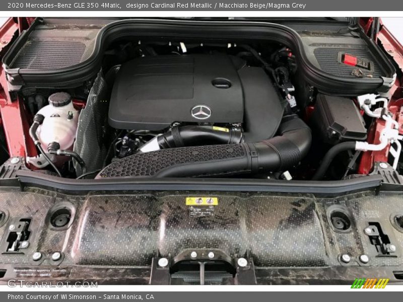 designo Cardinal Red Metallic / Macchiato Beige/Magma Grey 2020 Mercedes-Benz GLE 350 4Matic